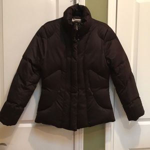 Calvin Klein, brown, down filled coat. So warm!